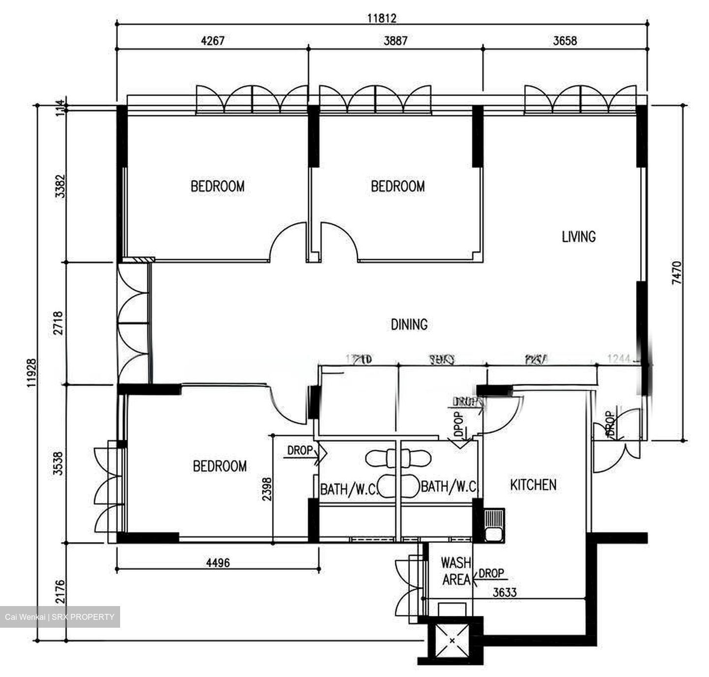 Blk 20 Bedok South Road (Bedok), HDB 5 Rooms #626060581
